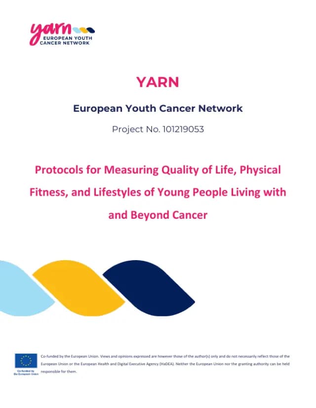 Protocols for Measuring Quality of Life, Physical Fitness, and Lifestyles of Young People Living with and Beyond Cancer