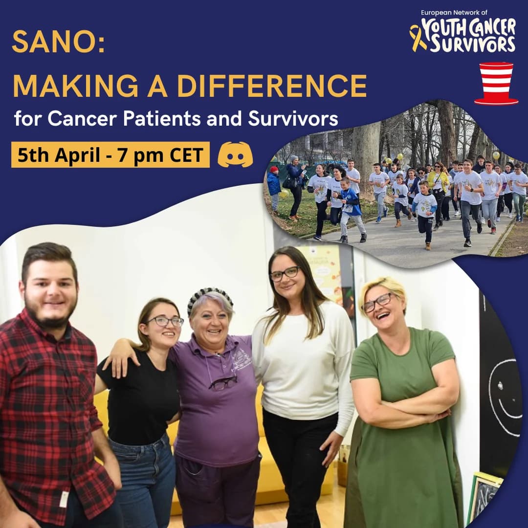 Webinar: SANO - Making a Difference for Cancer Patients and Survivors