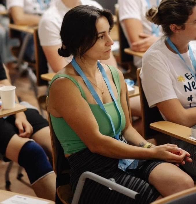 giovane sopravvissuta al linfoma ovarico