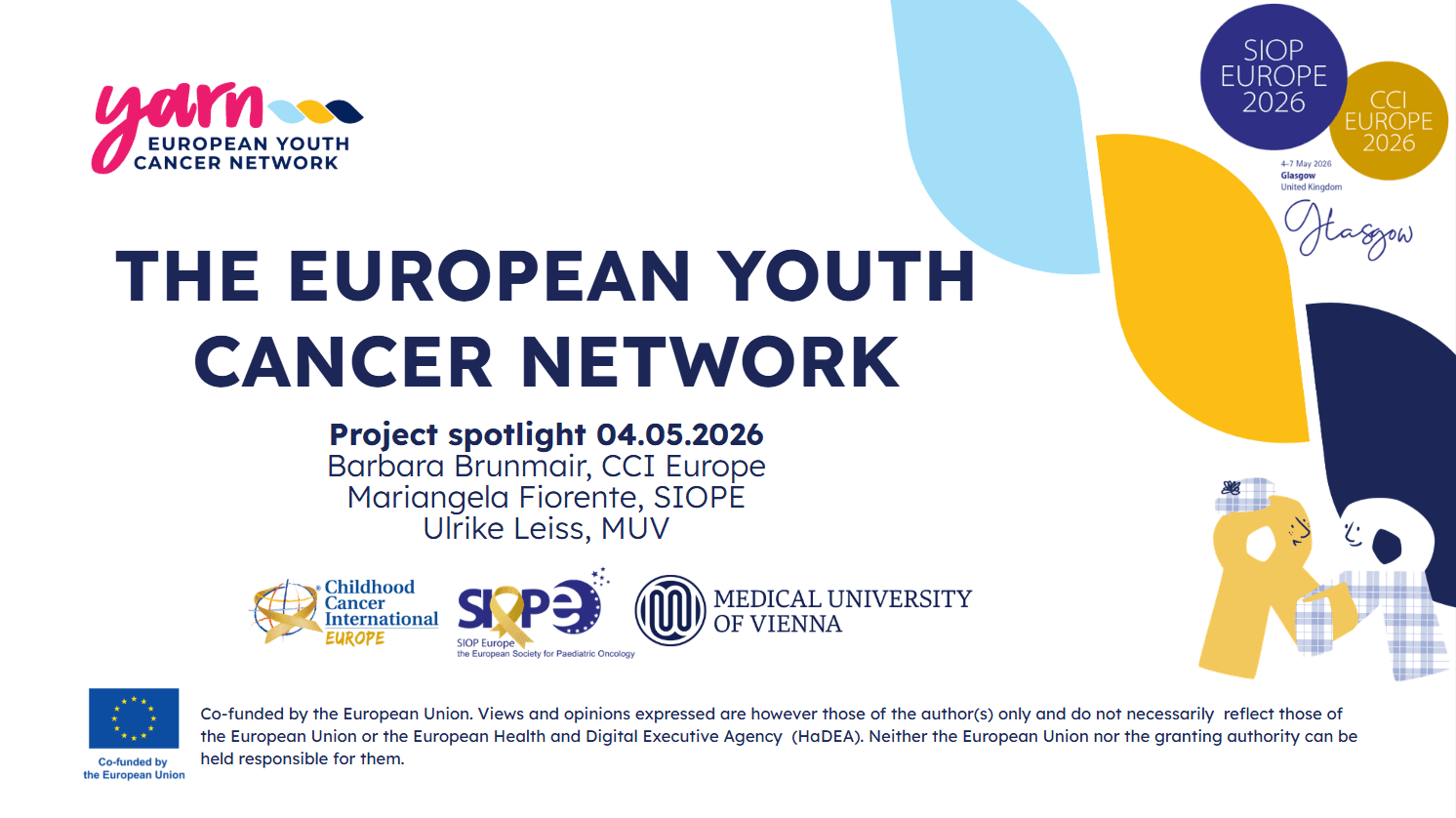 The European Youth Cancer Network spotlight during CCI Europe Conference