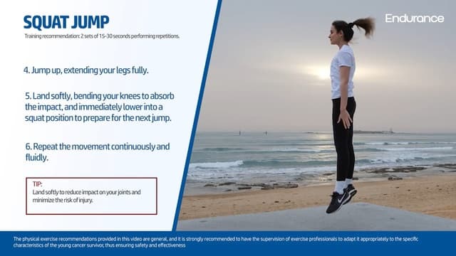 Endurance Training Exercises for Young Cancer Survivors