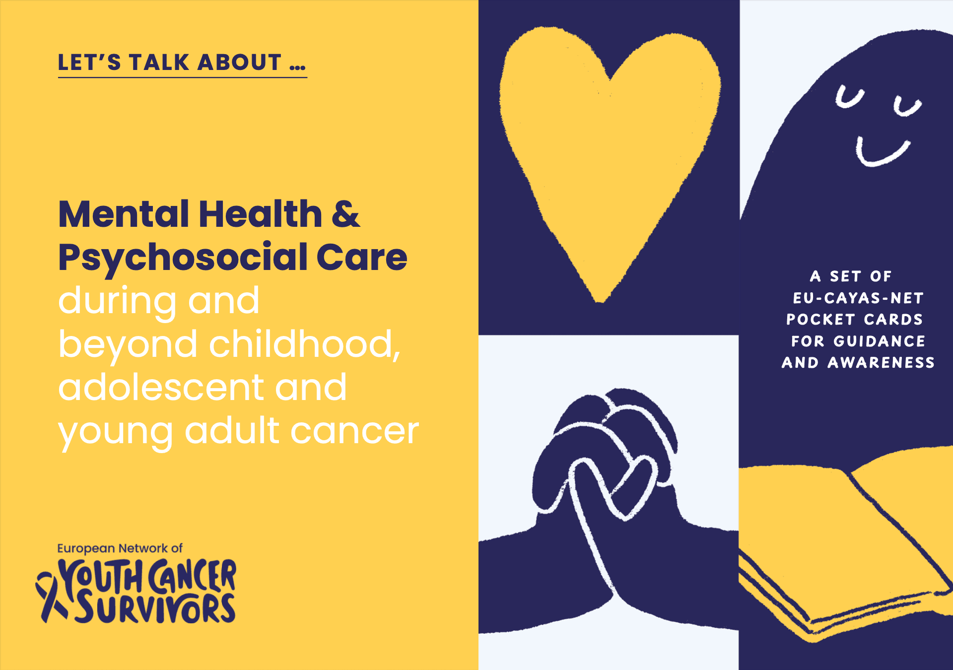 Empowering Cancer Care: EU-CAYAS-NET Pocket Cards for Mental Health Awareness and Guidance